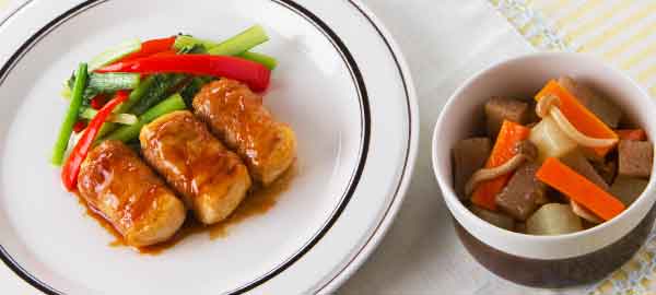 Kit2人前／豆腐の肉巻きでほっこり照り焼き|有機野菜 通販 Oisix