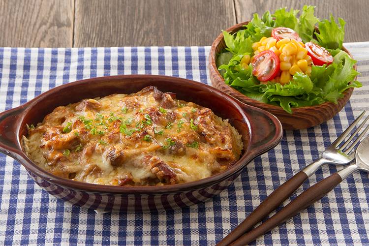 Kit2人前 コウさん家のカレーチーズドリア 有機野菜 通販 oisix おいしっくす Kit2人前 コウさん家のカレーチーズドリア 有機野菜 通販 oisix おいしっくす