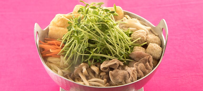 Kit3人前 にんにく香る 山盛りアジアン豆苗鍋 有機野菜 通販 oisix おいしっくす Kit3人前 にんにく香る 山盛りアジアン豆苗鍋 有機野菜 通販 oisix おいしっくす
