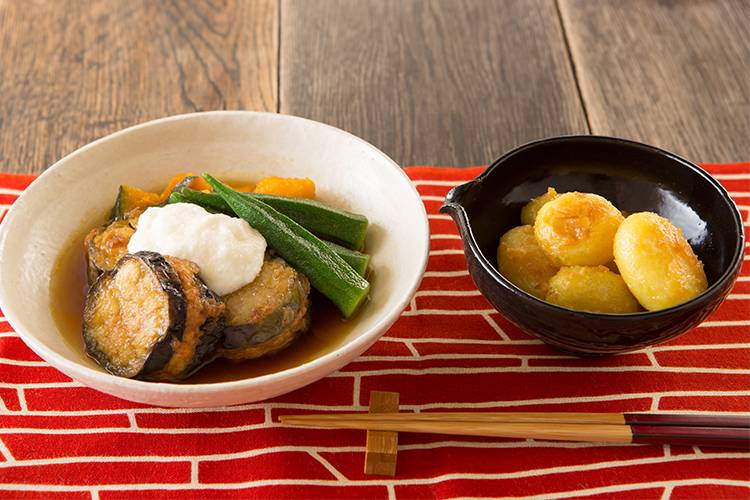 Kit2人前 包丁いらず えびはさみ揚げなす煮物 オイシックス公式 Kit2人前 包丁いらず えびはさみ揚げなす煮物 オイシックス公式