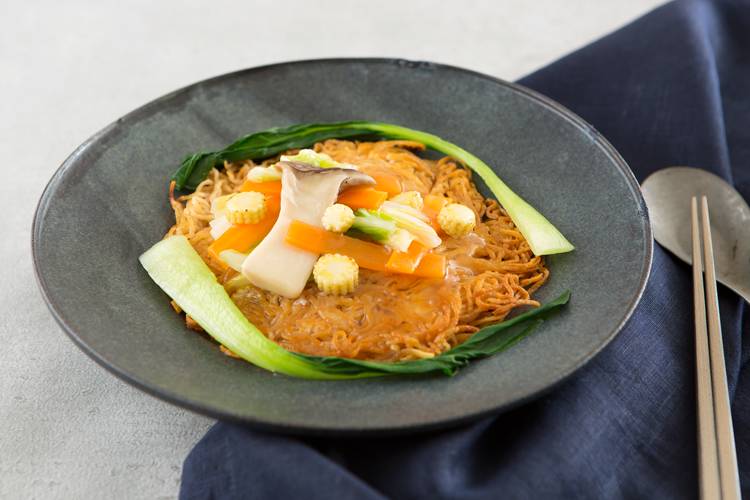 Kit]野菜あんかけ焼きそば（ヘルシー大豆麺）|有機野菜 通販