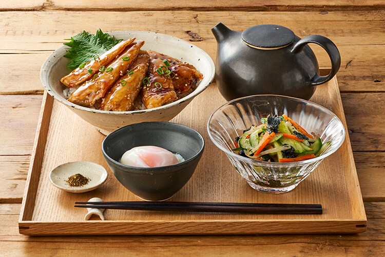 Kit2人前/あじ竜田でお手軽!蒲焼き丼御膳|有機野菜 通販 Kit2人前/あじ竜田でお手軽!蒲焼き丼御膳|有機野菜 通販