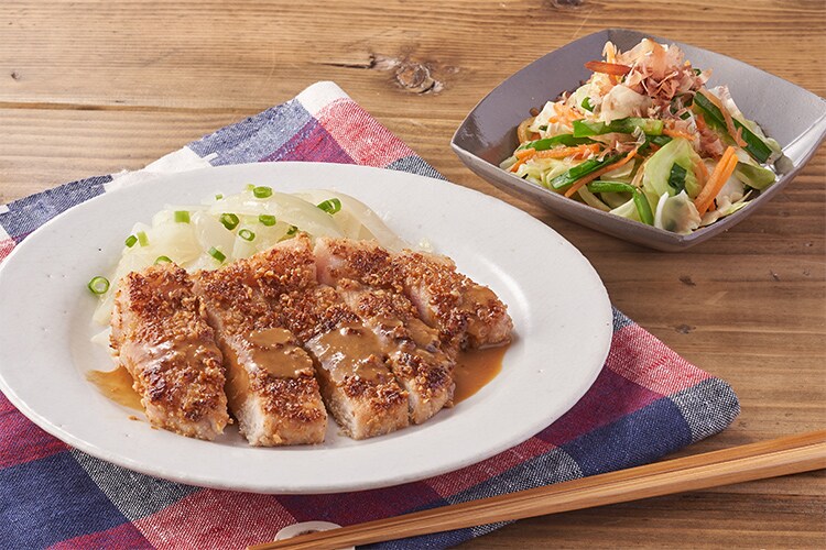 Kit3人前 豚ロースの香ばし ごま醤油焼き 有機野菜 通販 oisix おいしっくす