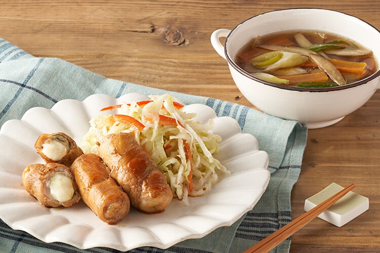 Kit2人前 ごはんがすすむ 豚のしそチーズ巻き 有機野菜 通販 ｏｉｓｉｘ おいしっくす