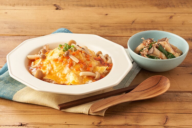 Kit2人前／ごはんがすすむ！ふわりたまごの天津飯|有機野菜 通販