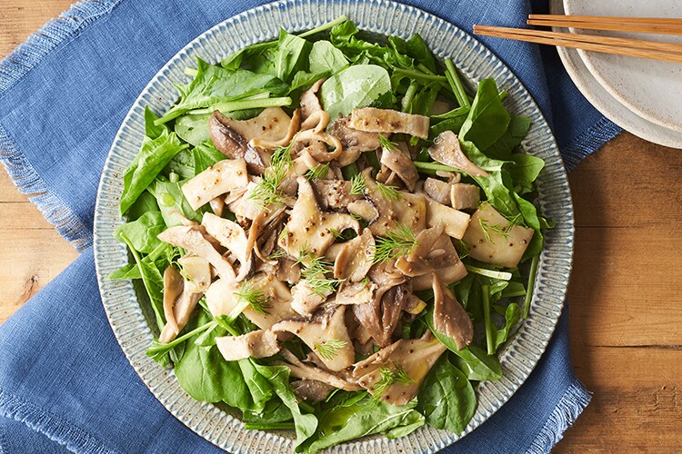 Kit ルッコラ ベーコン きのこガーリック醤油 オイシックス公式