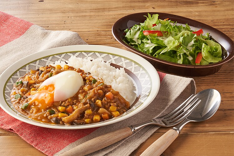Kit3人前/野菜たっぷり!おかわりキーマカレー|有機野菜 通販 Kit3人前/野菜たっぷり!おかわりキーマカレー|有機野菜 通販