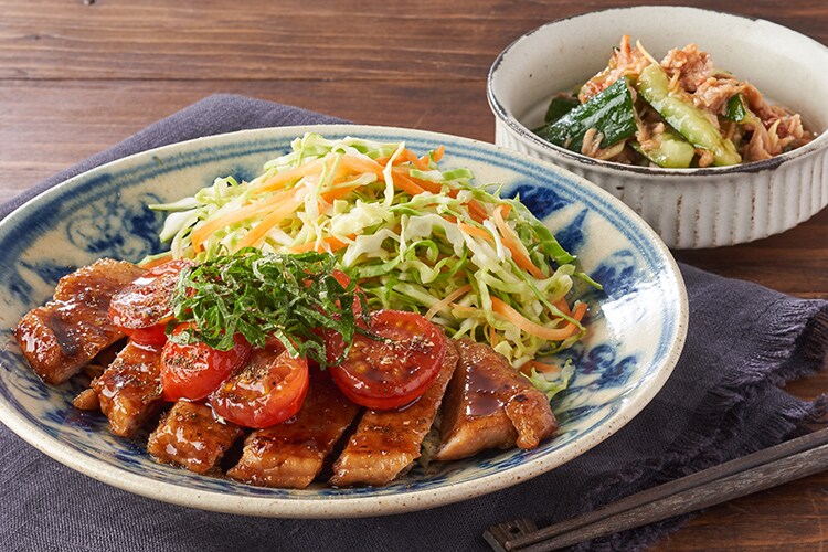 Kit2人前 笠原流 豚ロースのトマト照り焼き オイシックス公式 Kit2人前 笠原流 豚ロースのトマト照り焼き オイシックス公式