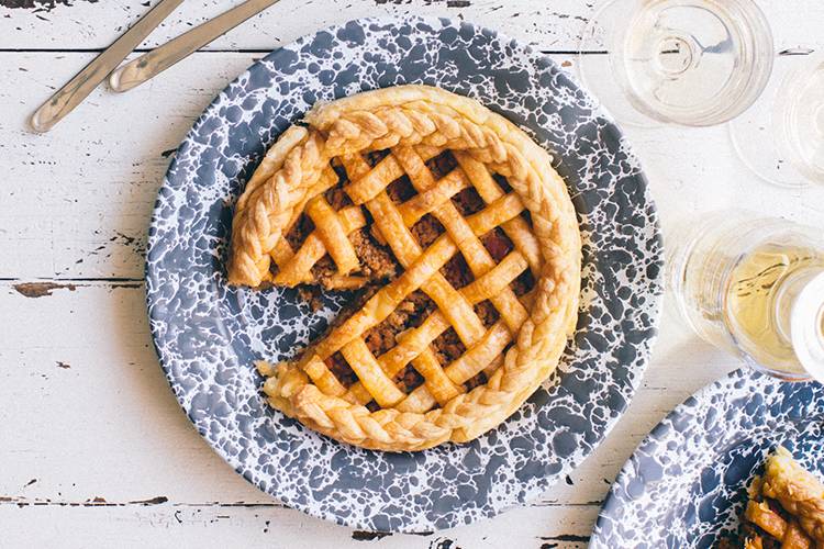 Kit]サクサク！野菜たっぷり三つ編みミートパイ|有機野菜 通販