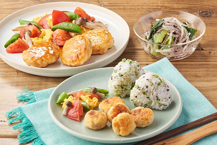 Kit]とりわけOK！ふわふわつくねの照り焼き|有機野菜 通販