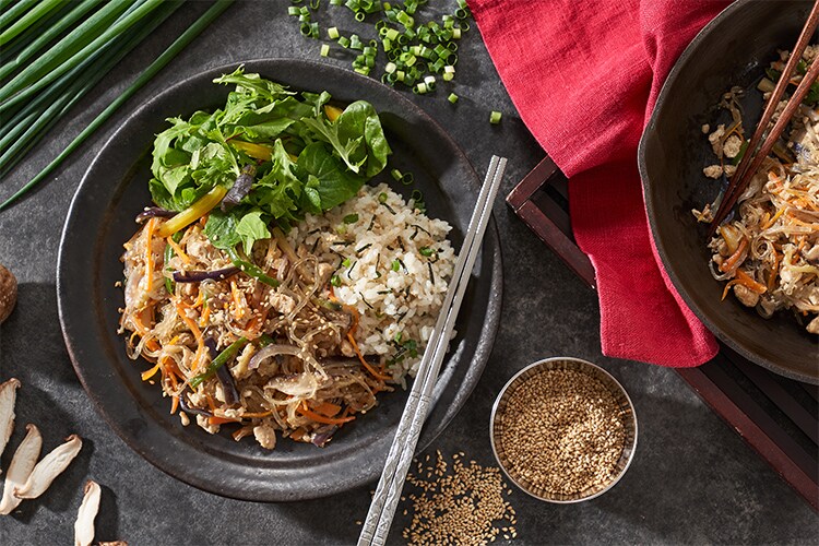 Kit2人前／[ヴィーガン] 具沢山チャプチェ|有機野菜 通販 Oisix