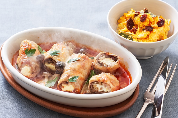 Kit2人前／なすとチーズのインボルティーニ|有機野菜 通販 Oisix