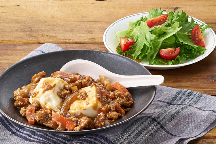 Kit2人前／ごはんがすすむ！こく旨肉味噌豆腐（O）|有機野菜 通販