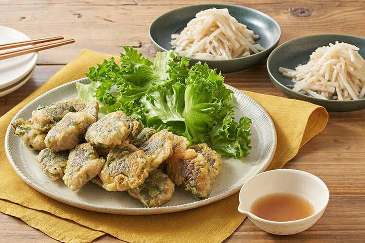Kit 香ばしあじしそ巻き揚げ 梅だれ添え 有機野菜 通販 oisix おいしっくす Kit 香ばしあじしそ巻き揚げ 梅だれ添え 有機野菜 通販 oisix おいしっくす