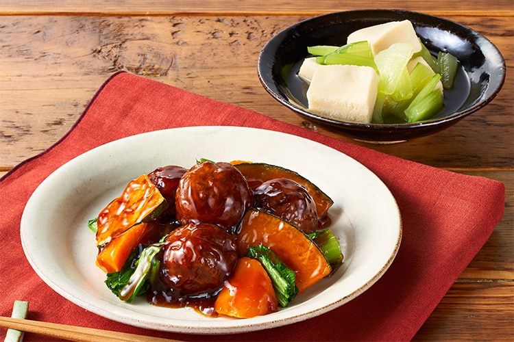 団子 Kit2人前／こっくり肉団子あんかけ|有機野菜 通販 Oisix