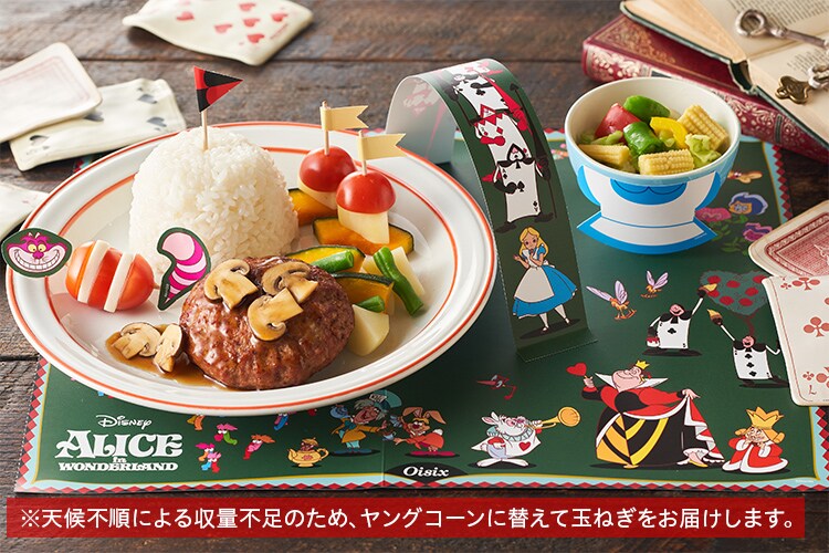 Kit2人前／＜ふしぎの国のアリス＞ハンバーグ|有機野菜 通販