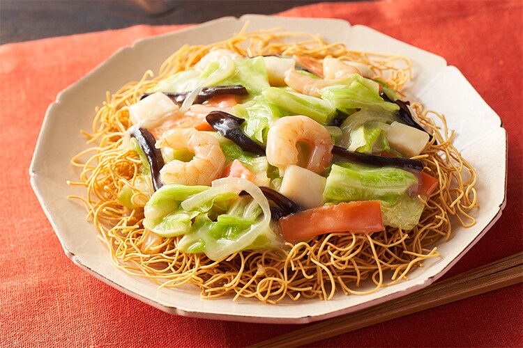 麺Kit]パリとろ！長崎皿うどん|有機野菜 通販 Oisix(おいしっくす)