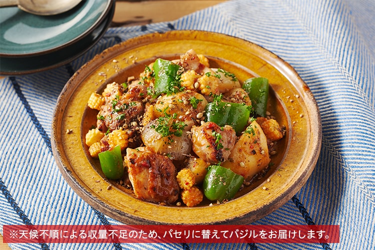 Kit]【クイック1皿】モロッコ風チキンの煮込み|有機野菜 通販