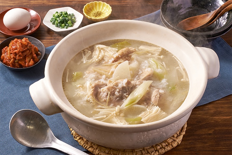 Kit]鳥羽シェフ特製！じっくり煮るだけ参鶏湯鍋|有機野菜 通販