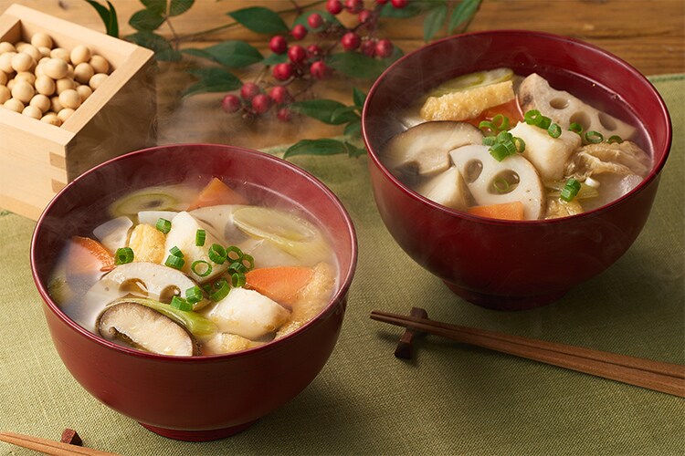 [Kit]里芋入り、7種野菜の生姜けんちん汁