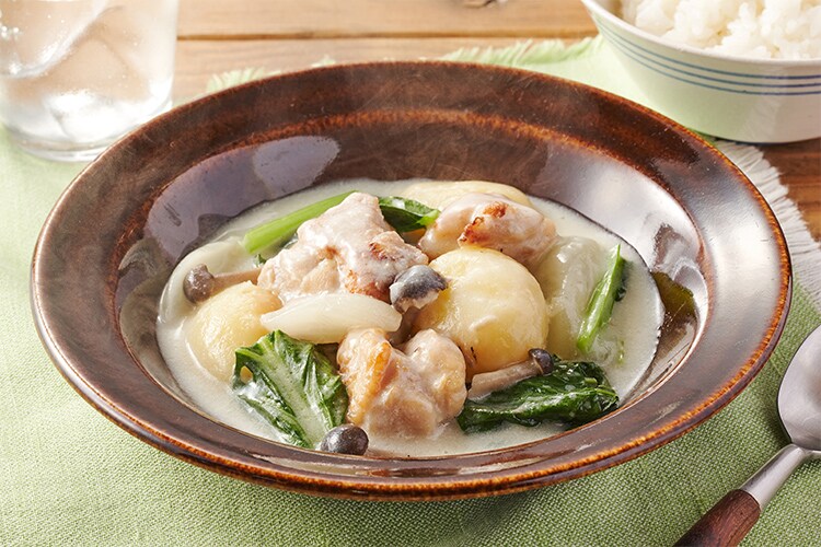 Kit]【超ラク】チキンのさらっとシチュー|有機野菜 通販 Oisix