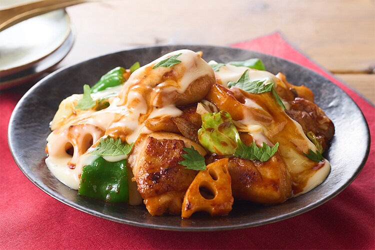 TAKEれんこん Kit]れんこん入り！とろーりチーズタッカルビ|有機野菜 通販