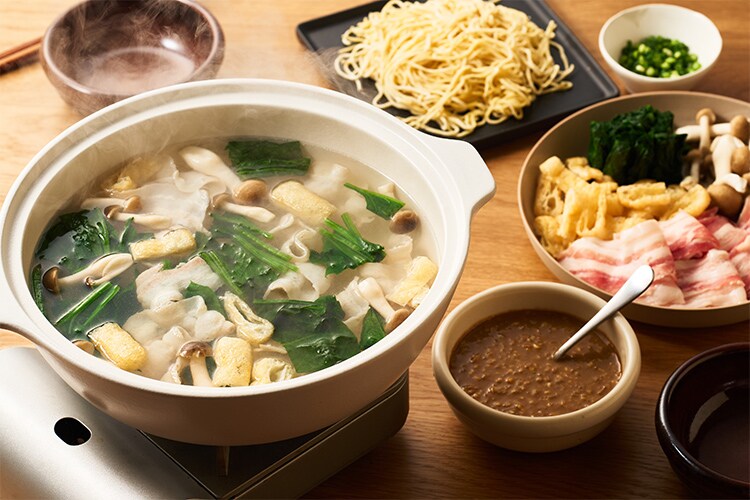 Kit]【何食べ】常夜鍋（〆味噌ラーメン）|有機野菜 通販 Oisix