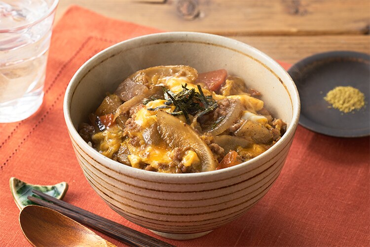 Kit]【超ラク】そぼろと3種根菜の柳川風丼|有機野菜 通販