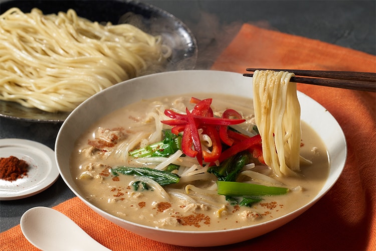 Kit2人前／[PlantOisix]ごまダレ温つけ麺|有機野菜 通販 Oisix