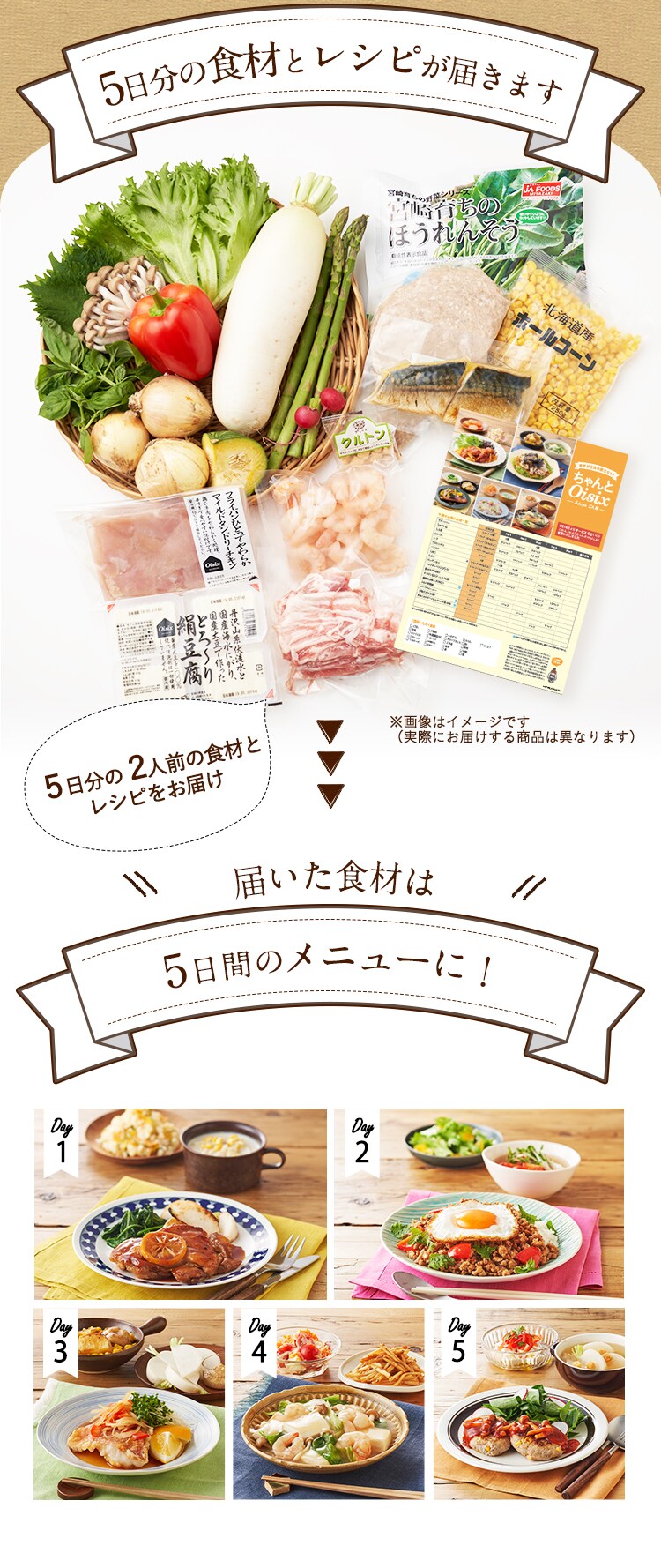 ちゃんとoisix レシピつき食材セット オイシックス公式