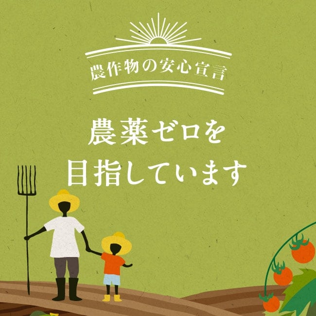 農作物の安心宣言