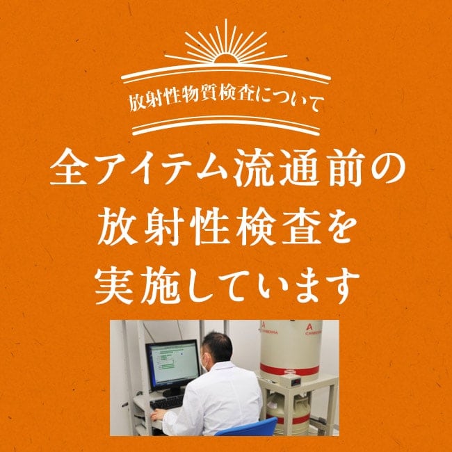 放射性物質の検査について