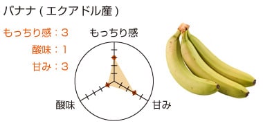 有機栽培バナナ(エクアドル産)
