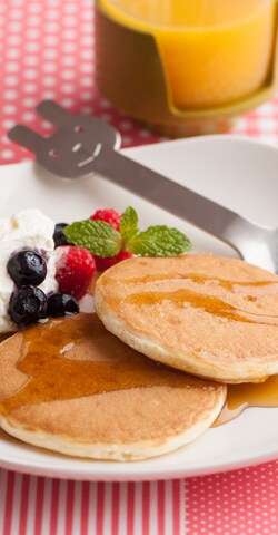 温めるだけ!お手軽ふわふわパンケーキ