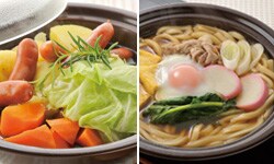 ポトフ&鍋やきうどん