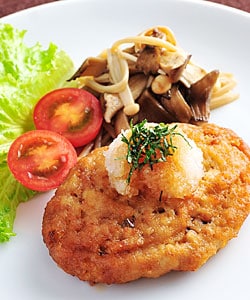 ふんわり豆腐ハンバーグ