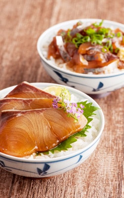 おだしの効いた漬け丼シリーズ