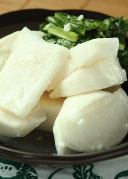 塩麹を使った浅漬け