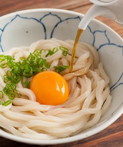生讃岐うどん 釜玉