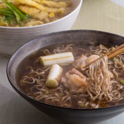 お湯かけ麺