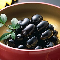 あっさり上品な黒豆のおいしさが味わえます。