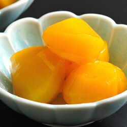 栗本来の香ばしさが味わえる 甘露煮