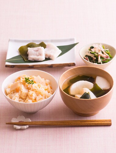 実は簡単!本格春御膳