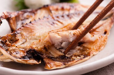 長崎で獲れた新鮮な真あじの開き