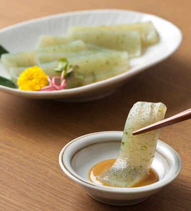 こんにゃくとは思えないおいしさ!さしみこんにゃく