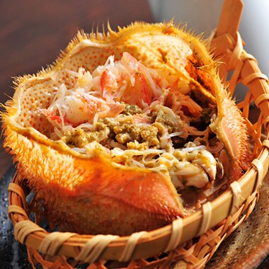 濃厚なカニ味噌で贅沢なひとときを