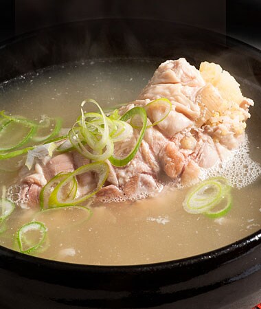 韓国のスタミナ料理 参鶏湯