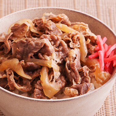 北海道産牛牛丼の具
