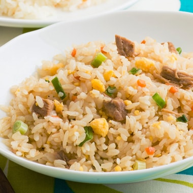 ぱらぱらごはんが嬉しい 深部さんの卵と煮豚の直火炒飯