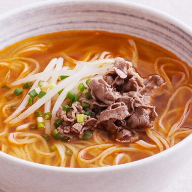 本格的な辛さの旨辛ラーメン